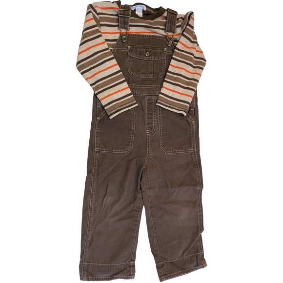 Janie and Jack Alpine Chalet Reversible Long-Sleeve Tee 3T - Picture 6 of 8